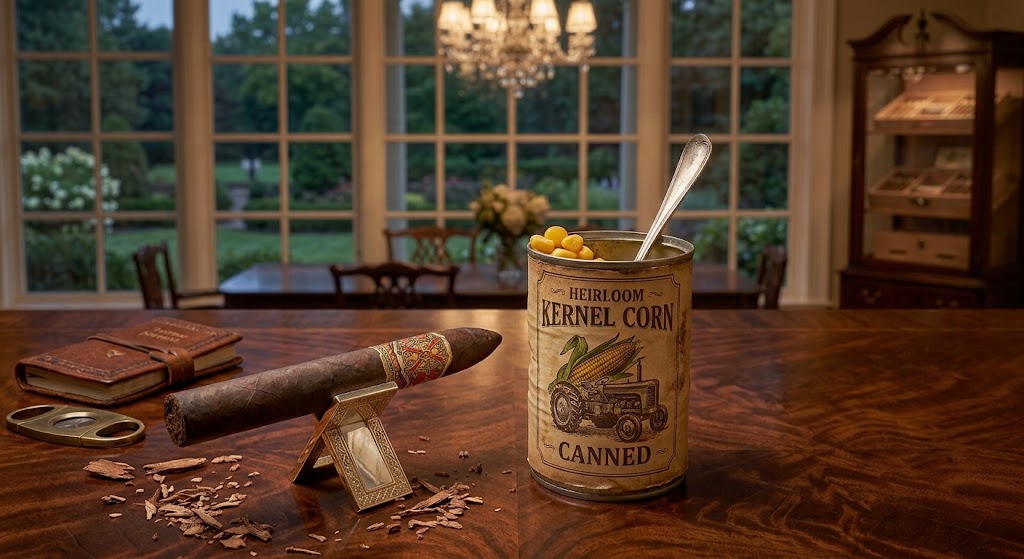 Featured cigar, food, and drink pairing at Smoke and Munch, four of four